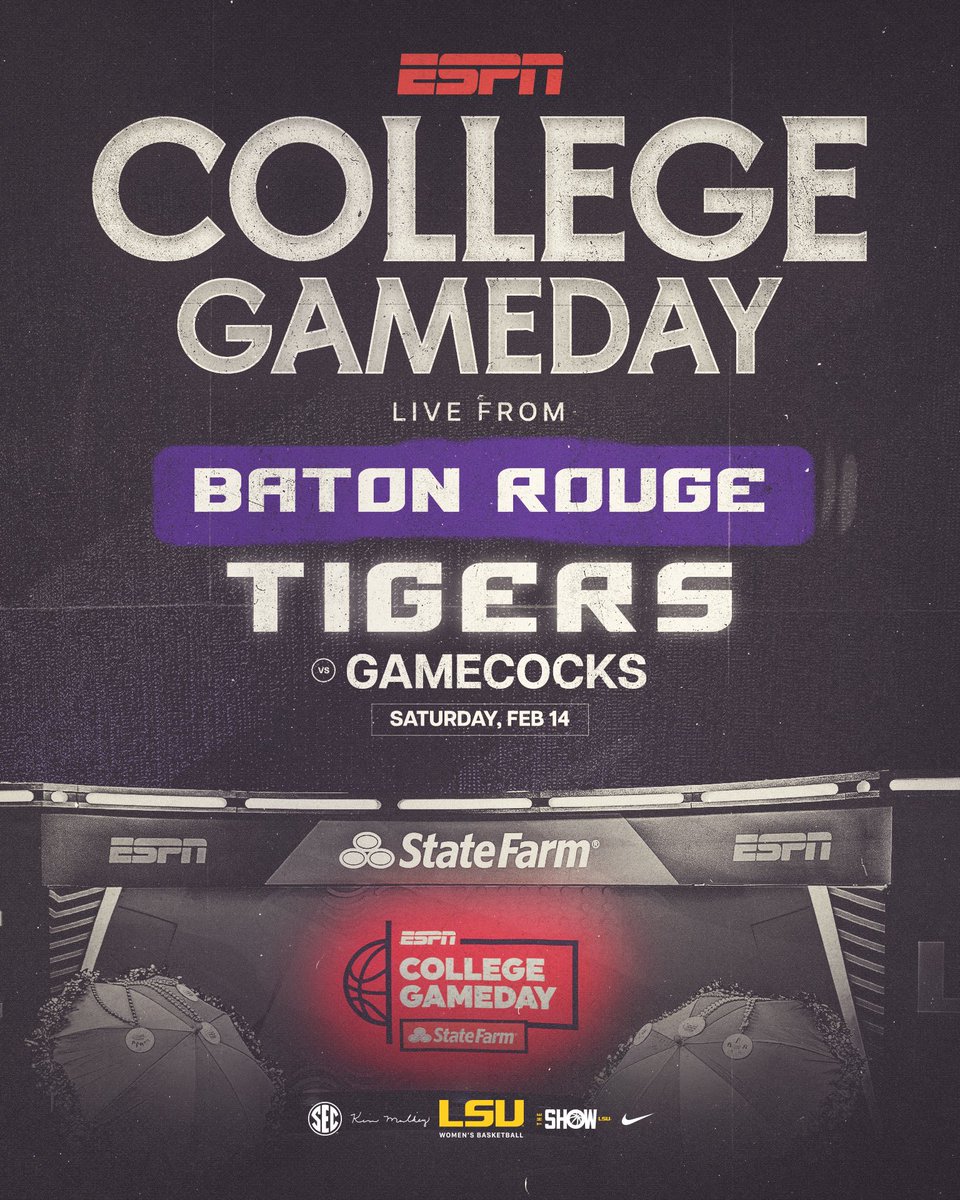 For the second time ever, <a href="/CollegeGameDay/">College GameDay</a> is coming to our city 🐅