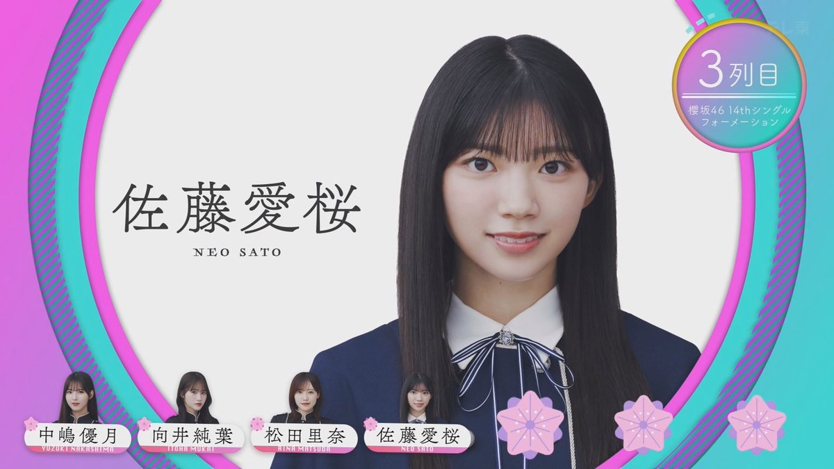 plumedbird's tweet photo. 愛桜ちゃん、14thシングル選抜入りおめでとう！！！
#佐藤愛桜 https://t.co/YENrZbiSSi