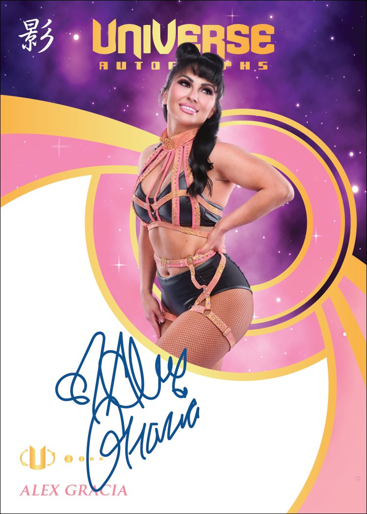 kagegfx's tweet photo. #TradingCardDesign ALERT ⚠️

Topps Universe Remakes 💫

Probably do a few more of these with Independent talents. https://t.co/h1YgimBrs2