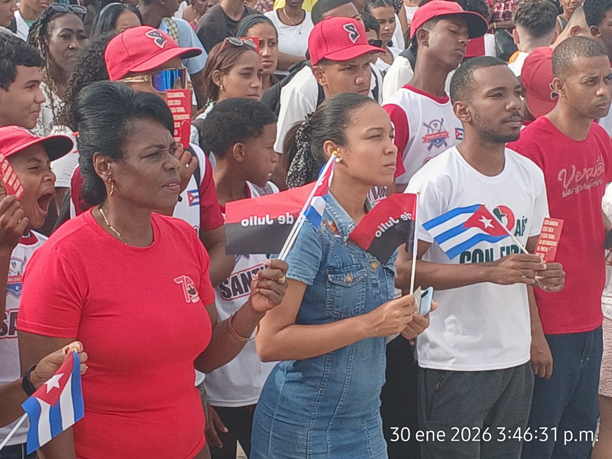 Dedes #SantiagoDeCuba denunciamos firmemente la Orden Ejecutiva de Trump
#PeteolerosPorCuba
#CubaEstaFirme