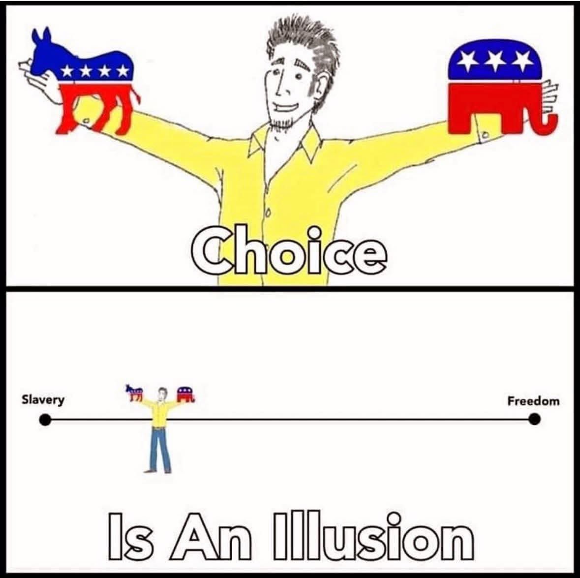 HorrorGorl's tweet photo. The illusion of freedom https://t.co/OMEiNco5rH
