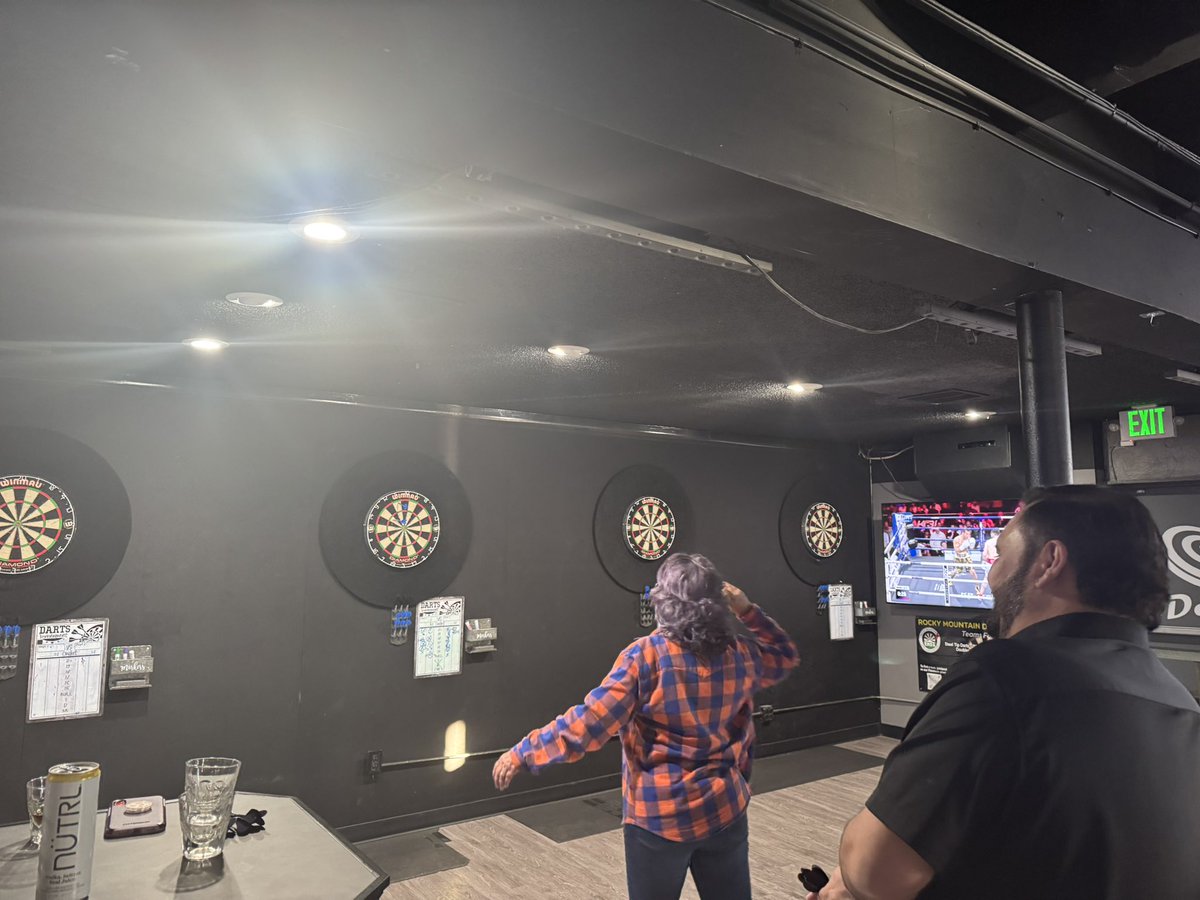COSportsNut's tweet image. #SundayFunday #Darts #Beers #Food