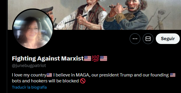 Angenoide's tweet photo. @HorrorGorl @junebugpatriot this slime of a person liked my post. Moron. Fuckhead, you are the best example of a person programmed beyond repair. You are the worst of the sheep. https://t.co/vajt9ORZrH