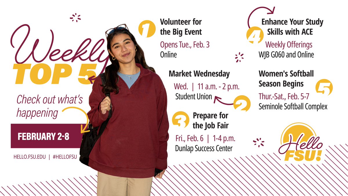 FSU Student Affairs tweet media