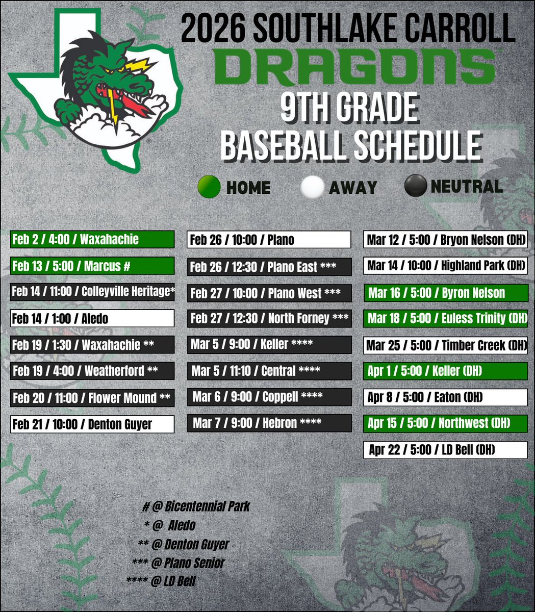 Carroll Dragon Baseball tweet media
