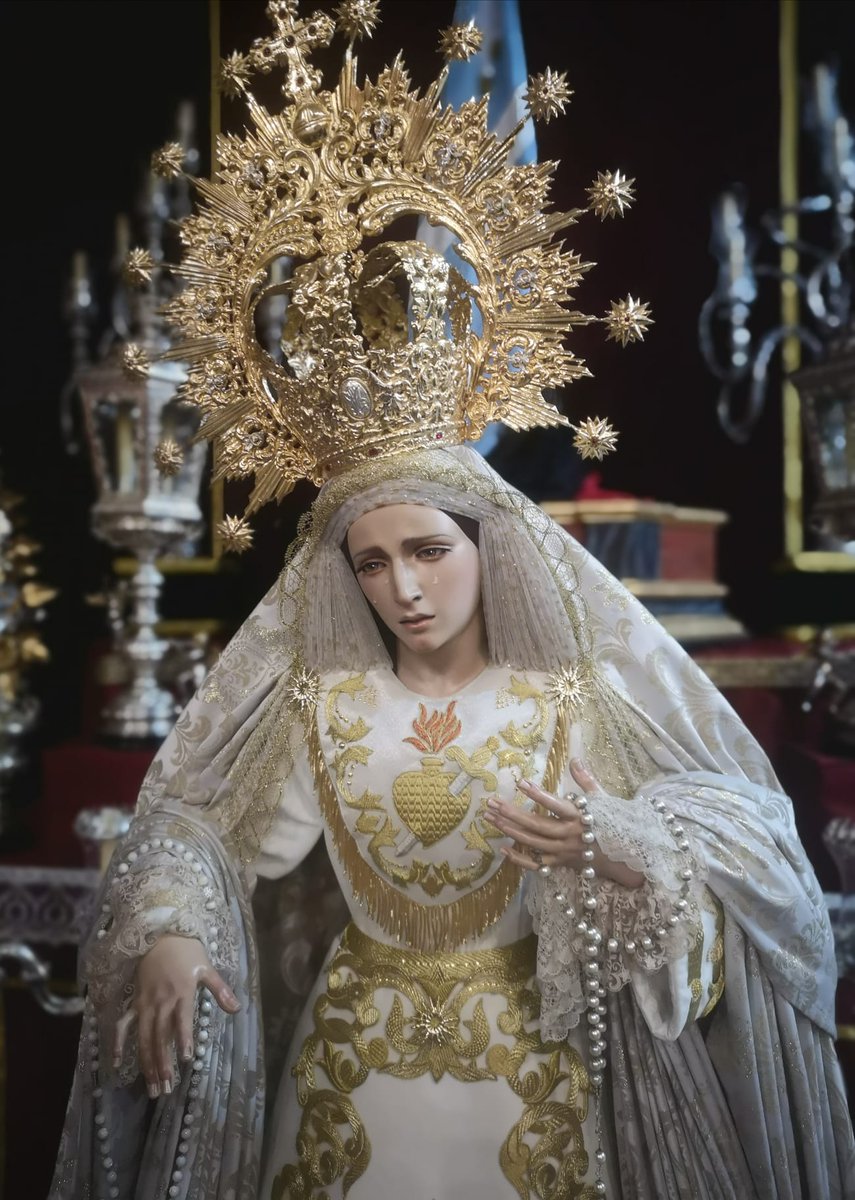 Maria Stma. Reina de los Ángeles ya está dispuesta para recibir a su pueblo...