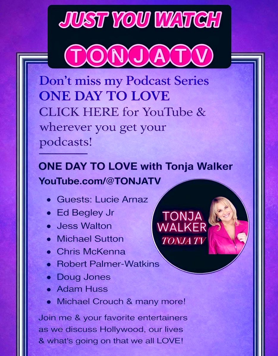 OliviaJeromeGH's tweet photo. If you love soaps, behind-the-scenes stories &amp; great guest - you need TonjaTV 🎙️✨
https://t.co/BqpjhS1ncJ 
Go listen + subscribe! 💫

#TonjaTV #Podcast https://t.co/KvUY4XvMDs