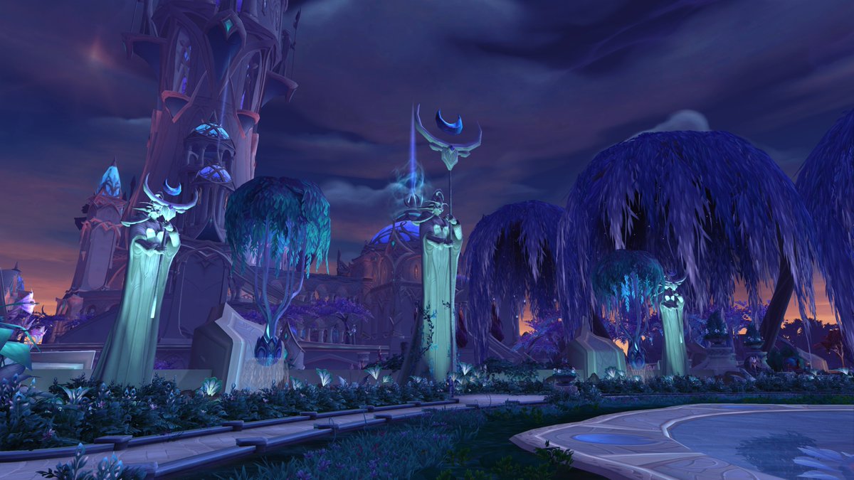 feladrae's tweet photo. Damn the Botanical Gardens in Suramar was truly something else, so gorgeous! I'd die for all these plants as decor. https://t.co/7CyAoR4aie