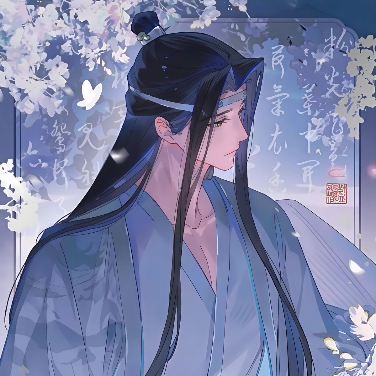 Lan Wangji, the embodiment of yearning 🥹💙