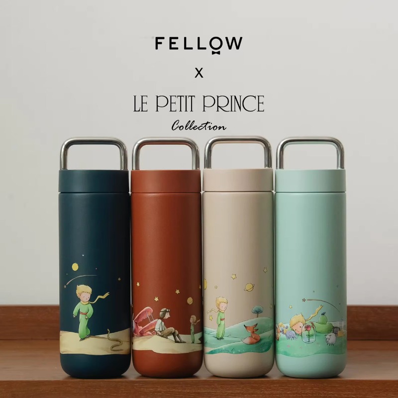 moonreview_1's tweet photo. กระบอกน้ำที่หยิบใช้แล้วให้ความรู้สึกพิเศษ Fellow x Le Petit Prince ดีไซน์เรียบสวย เก็บอุณหภูมิได้ยาวนาน เหมาะกับวันทำงาน การเดินทาง และวันพักผ่อน
