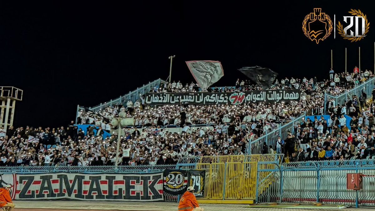 White07Knights's tweet photo. الكُرة للمتعة والجماهير..

هكذا نشأت وهكذا يجب أن يكون الهدف الثابت لها دائمًا وأبدًا، فَمُنذ الليلة الأولى لعودة الجماهير ونحنُ نوجَّه حديثنا لجميع جماهير الكُرة في مصر أن الأمور يجب أن تسير بسلام.

وليس هذا فحسب، بل مُنذ سنواتٍ عديدة ونحنُ نتحدث عن ضرورة وجود صوت العقل في كُل مدرج ومجموعة داخل مصر، حتى نصل إلى اللحظة التي نتحدث من خلالها الآن بعد كل هذه الفترات التي مَرت على جماهير الكُرة.

واليوم وفي حضور جماهير الزمالك وجماهير بورسعيد في مدينة السويس المليئة بعشاق كُرة القدم بمُختلف الإنتماءات؛

نؤكد أن الكُرة للجماهير، وأن سلامة كُل مُشجع هي الأهم، وأن ما يُدار من بعض الأشخاص الراغبين في زرع الفتن لا وجود لهم وسطنا، فَنحنُ جميعًا أبناء هذا الوطن، ولا يجب أن الصراعات هي مَن تقود شبابنا، تمامّا كَمَا ذكرنا مرارًا وتكرارًا.