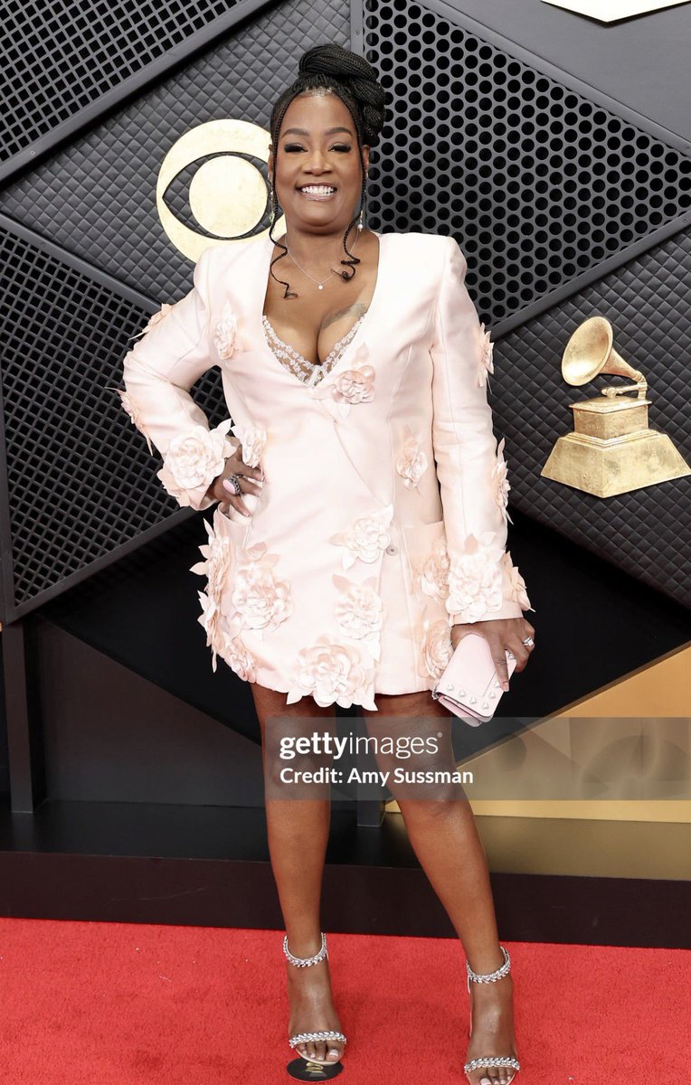 The Traitors winner &amp; Survivor legend Cirie Fields showing out at the Grammys 😍
#Grammys