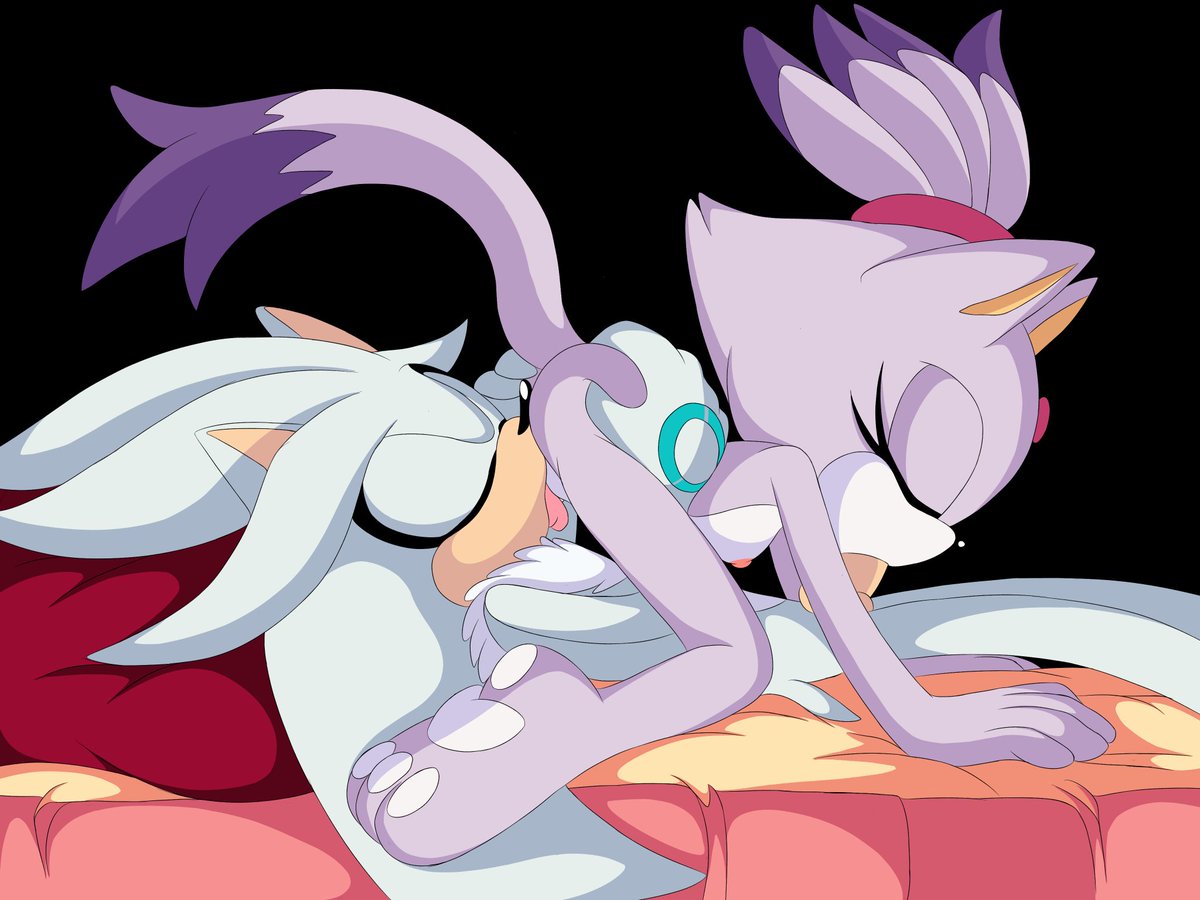 Silvaze 🔥
#blazethecat 
#SilverTheHedgehog