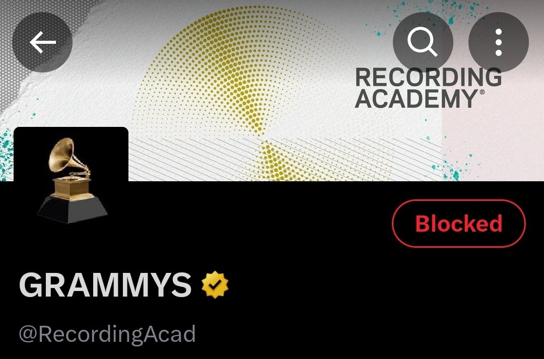 exitemotionsx's tweet photo. Linkin Park didn’t win grammy so I blocked the recording academy https://t.co/vhh9wjhkq7