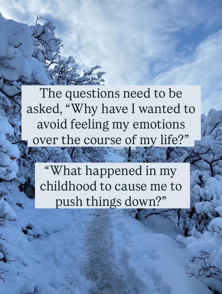 Most everyone suppresses emotions, so as we get older, we accumulate more and more suppressed emotions.

When you have more accumulated suppressed emotions, you need MORE compulsions and addictions in order to keep it all at bay.

#overeating #intuitiveeating
