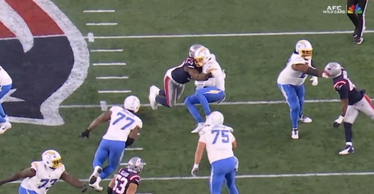 These three bums letting up a sack on 4th &amp; 9 to end the game