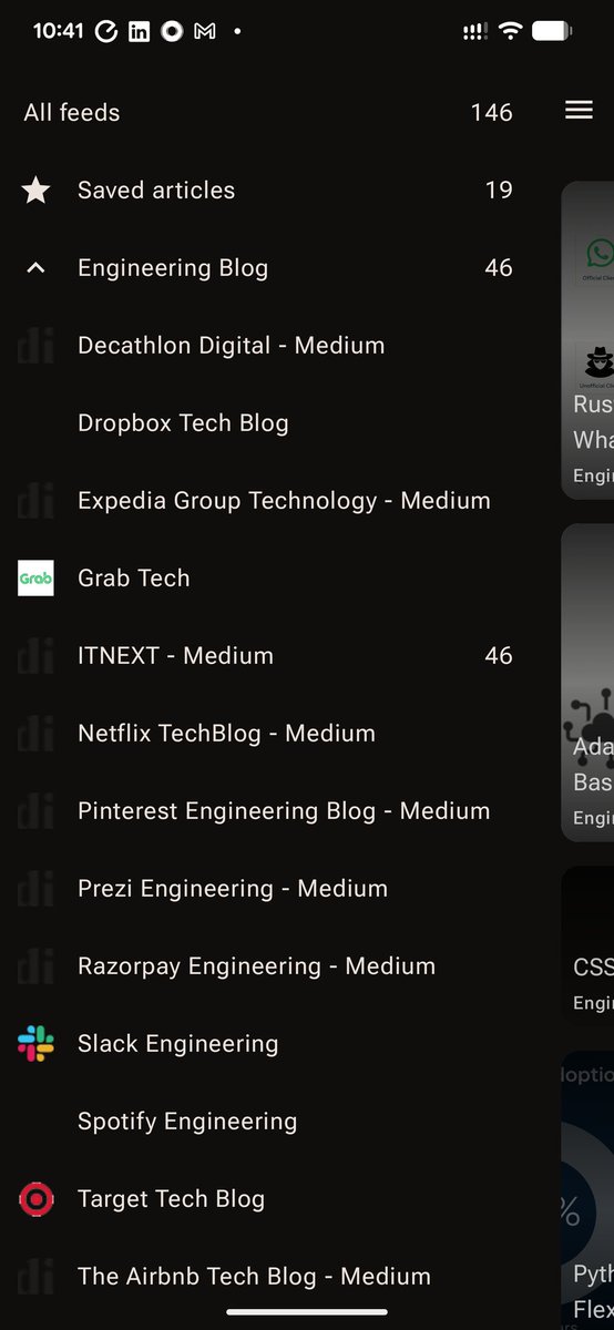 viralpatelnet's tweet photo. @karpathy Indeed RSS is the best way to keep up with tech companies engineering blogs. Tons of useful information here with zero slop https://t.co/0zHsFYrtV3