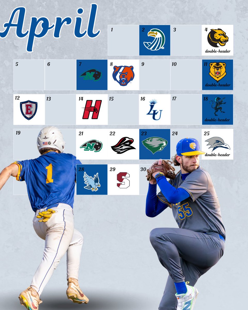 jwupvdbaseball's tweet photo. Our ‘26 Schedule is Here.
#BAMN 

1 month and we’re back on the field…⏳

#JWUBaseball #CollegeBaseball #GoCats #CNE https://t.co/punf4Q3a6w