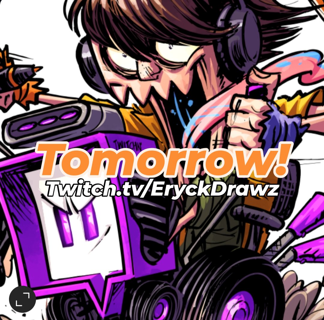 See you guys on my Twitchaversary and first stream of 2026! 
Do I even remember how to do this? 
12pmET 
twitch for tv slash eryckdrawz