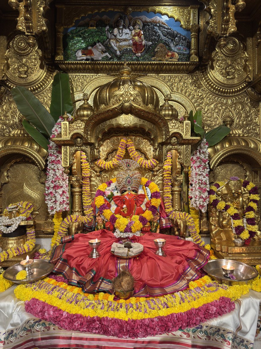 🙏गणपती  बाप्पा मोरया 🌺मंगलमूर्ती मोरया 🙏०२/०२/२०२६
🙏Ganapati Bappa Moraya 🌺 Mangalmurti Moraya  🙏02/02/2026
