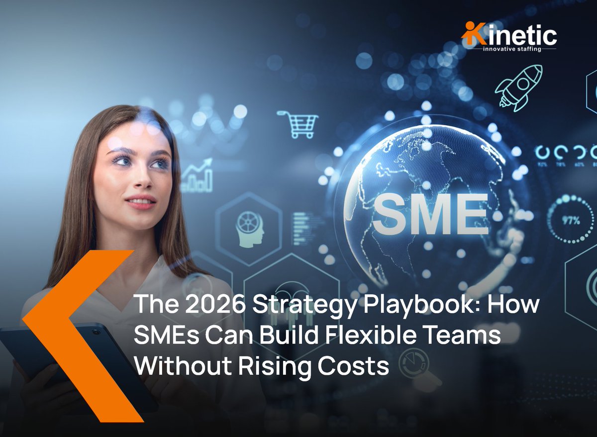 KI_Staffing's tweet photo. SMEs don’t have to choose between growth and rising staff costs. With flexible team strategies — including global talent and remote work models — small and mid-sized businesses can scale smarter in 2026.

Learn how in the 2026 strategy playbook:
 https://t.co/mkW5aUJfqb

#SMEs #RemoteStaffing #BusinessGrowth #GlobalTalent #StrategyPlaybook
