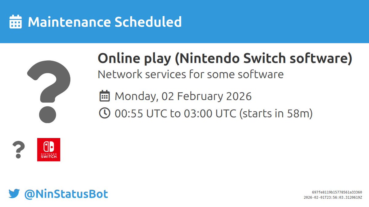 NinStatusBot tweet media