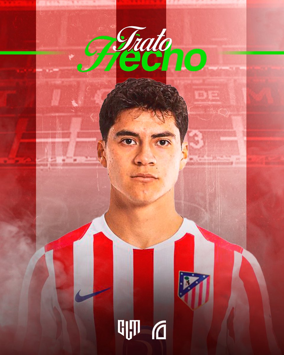 🚨Obed Vargas firma con el Atlético Madrid hasta junio de 2030. El 🇲🇽 se irá cedido a otro club español para ganar experiencia. ⬇️
am.com.mx/superdeportivo…