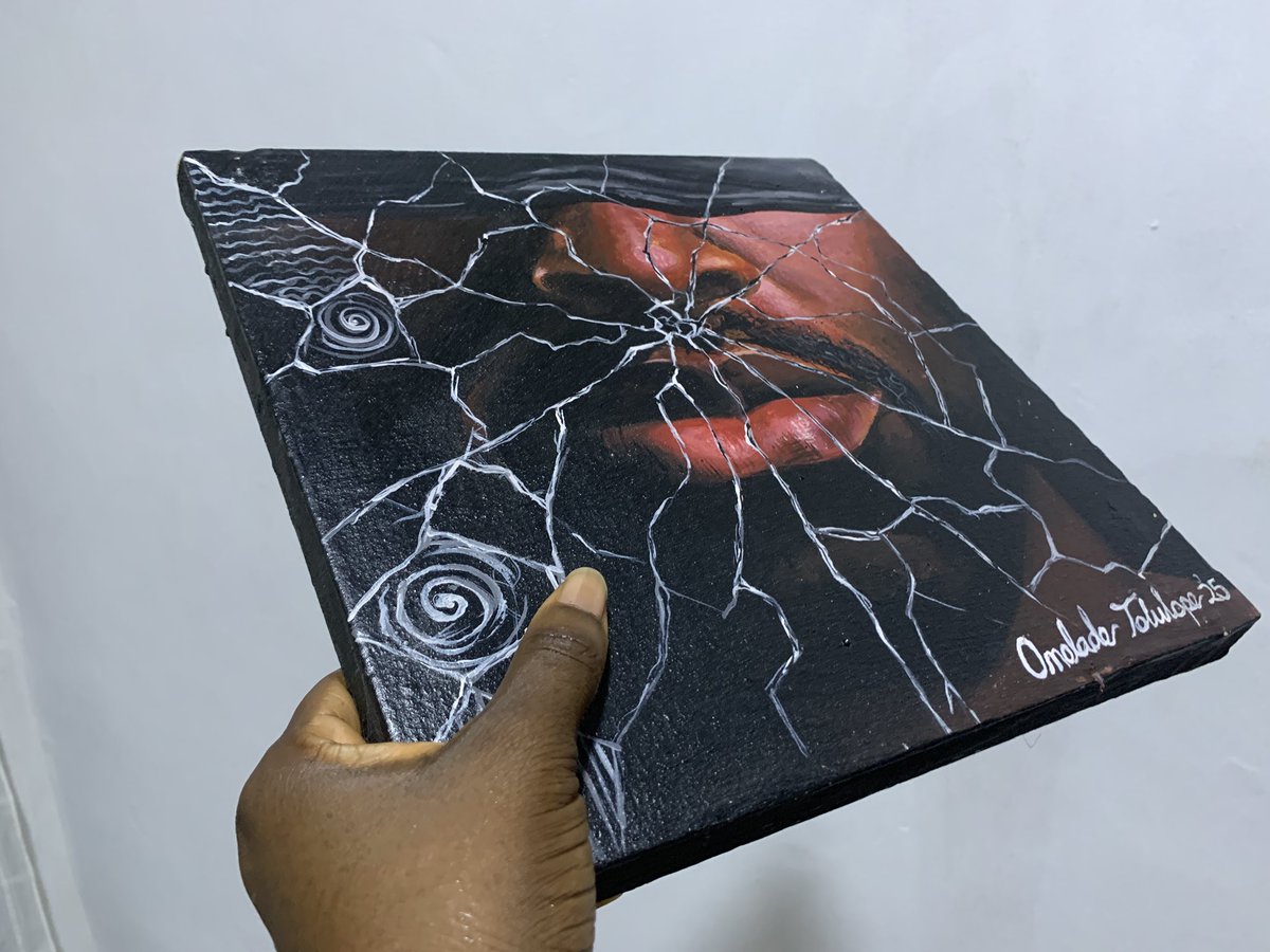 omotoluade's tweet photo. Men break too.
They just do it quietly.
Silence isn’t peace…….it’s holding it all in.

There’s a lot behind those closed lips.
I call this piece “UNSAID.”

Kindly like and share 🙏

Own this story. Available for sale, DM me.
Tyla Grammy https://t.co/9RCPZANyMw