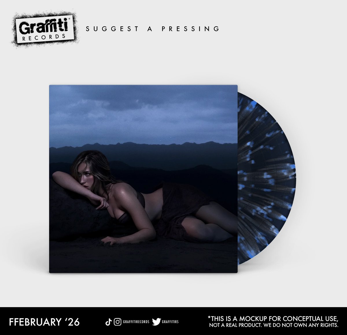GraffitiRS's tweet image. SUGGEST A PRESSING:
Tate McRae - SO CLOSE TO WHAT??? 

#SuggestAPressing @tatemcrae