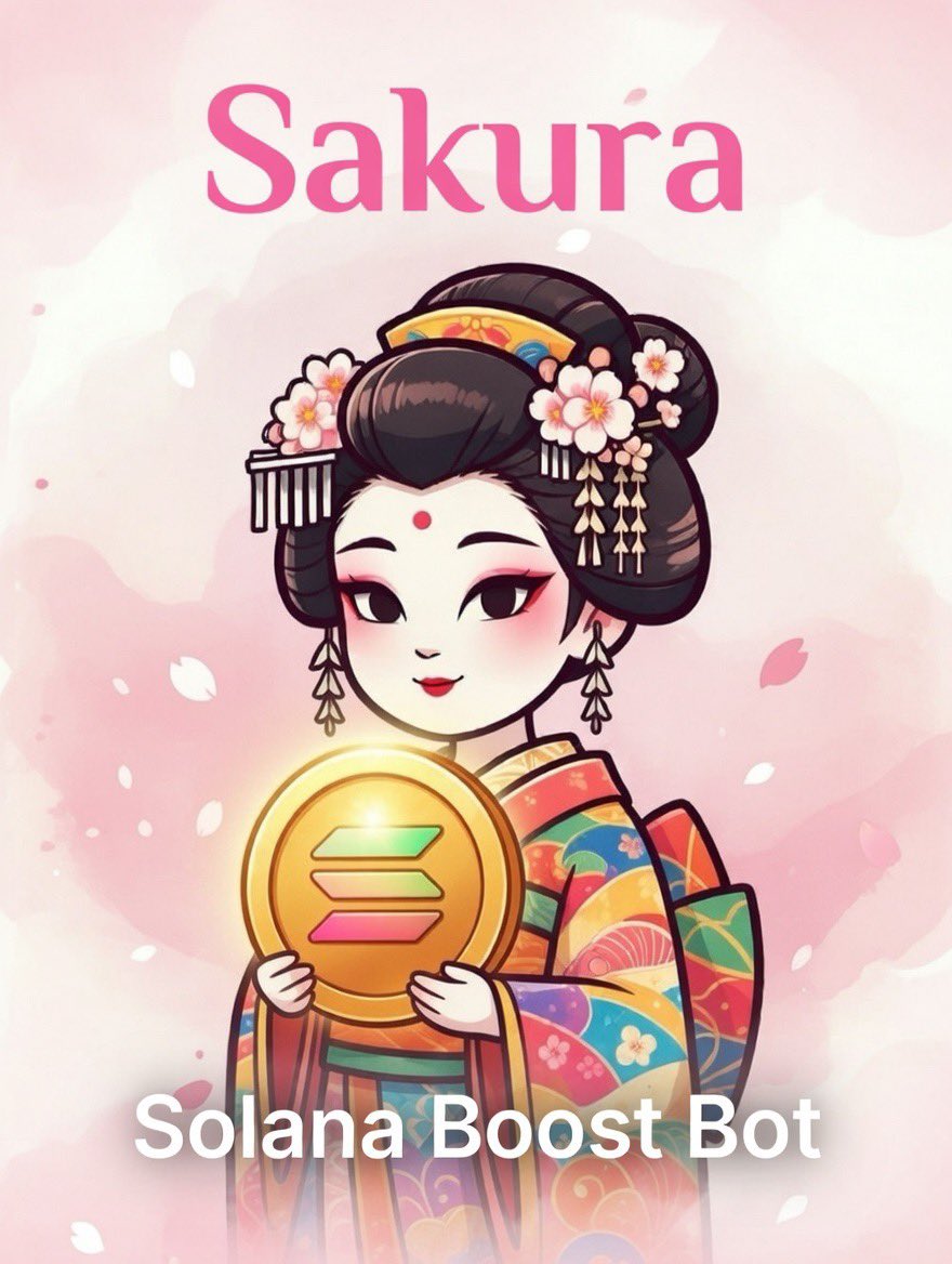 minetenaz's tweet photo. Tenaz x Sakura 

Airdrop Challenge! 🌸

Sakura is a #Solana token boosting ecosystem where proceeds help fund the future of Tenaz⚡️

3 EASY STEPS:

1️⃣Join: https://t.co/rSXmi3DbBK and engage in the community
2️⃣Retweet this post (x1000 needed!)
3️⃣Follow @sakuracryptobot https://t.co/Cp7Ki2rQIz