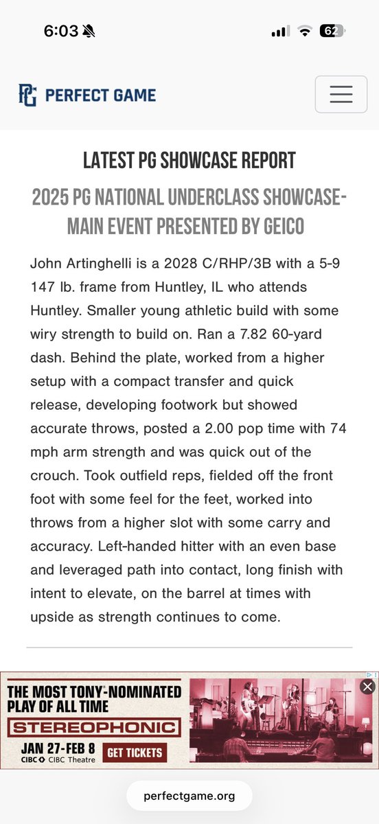 John Artinghelli tweet media