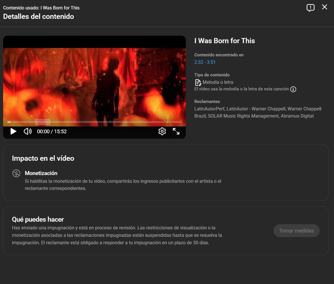Hey <a href="/awintory/">Austin Wintory</a>, someone on YouTube is claiming your songs as their own via Content ID. The name showing up is LatinAutorPerf.