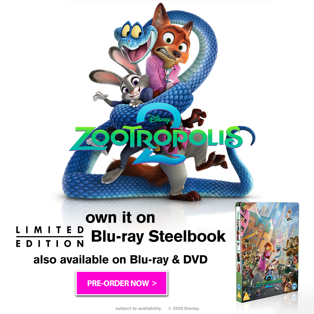 They're back with a twissst!

Zootropolis 2 on Limited Edition Blu-Ray Steelbook - get yours secured while stocks last! 👇
ow.ly/wmMk50Y6rp4