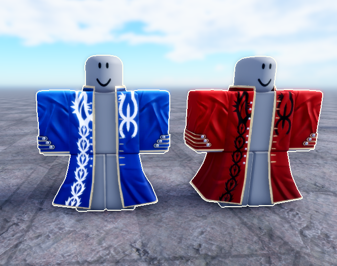 Some recent clothing I made for DEVOUT #RobloxDev #Roblox #modeler