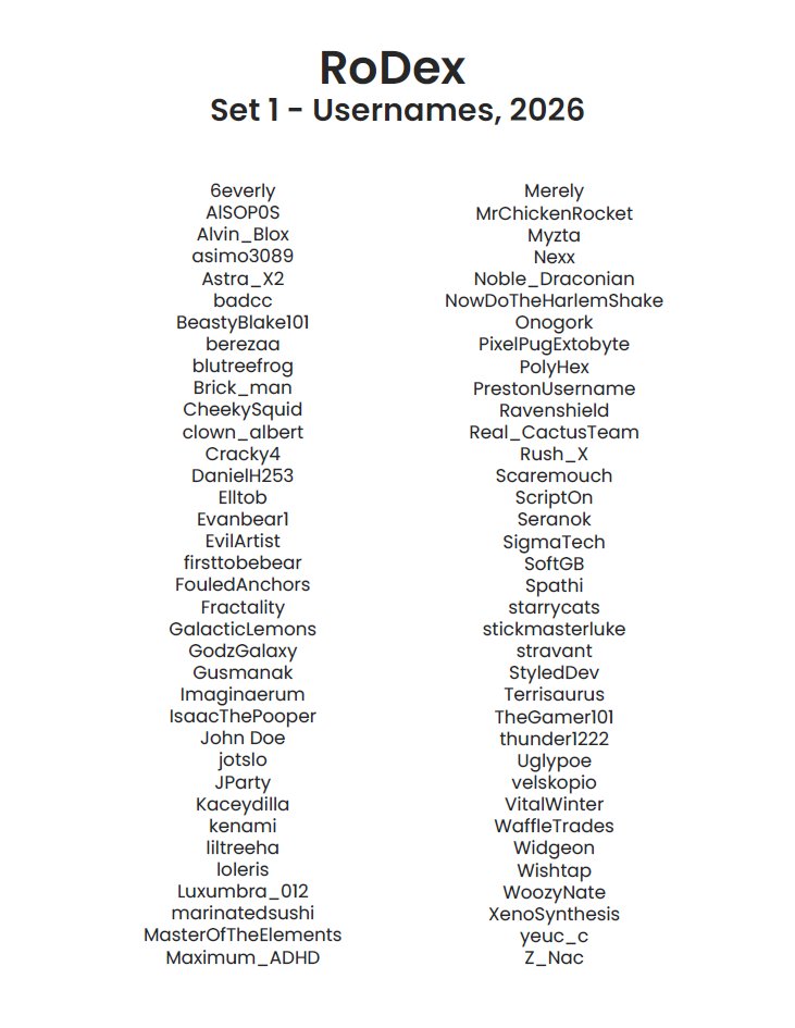 RoDex Trading Cards tweet media