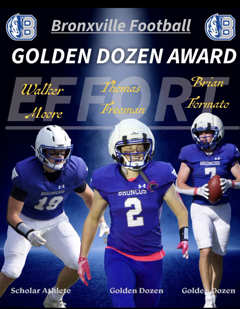 Bronxville Football tweet media