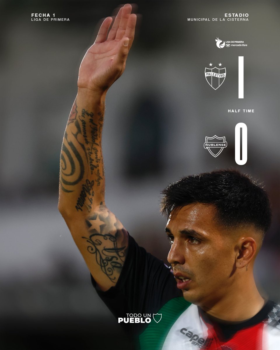 ¡𝐅𝐈𝐍𝐀𝐋 𝐃𝐄𝐋 𝐏𝐑𝐈𝐌𝐄𝐑 𝐓𝐈𝐄𝐌𝐏𝐎! ⏰

#LigaDePrimera 🏆
#TodoUnPueblo 🇵🇸