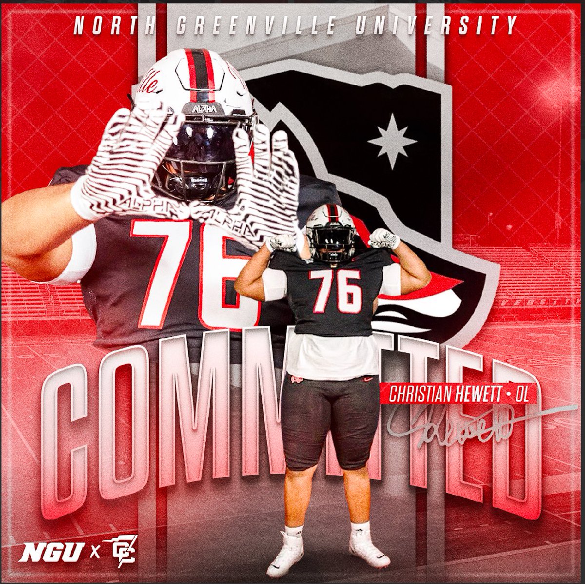 CHRISTIAN ‘BIG C’ HEWETT tweet media