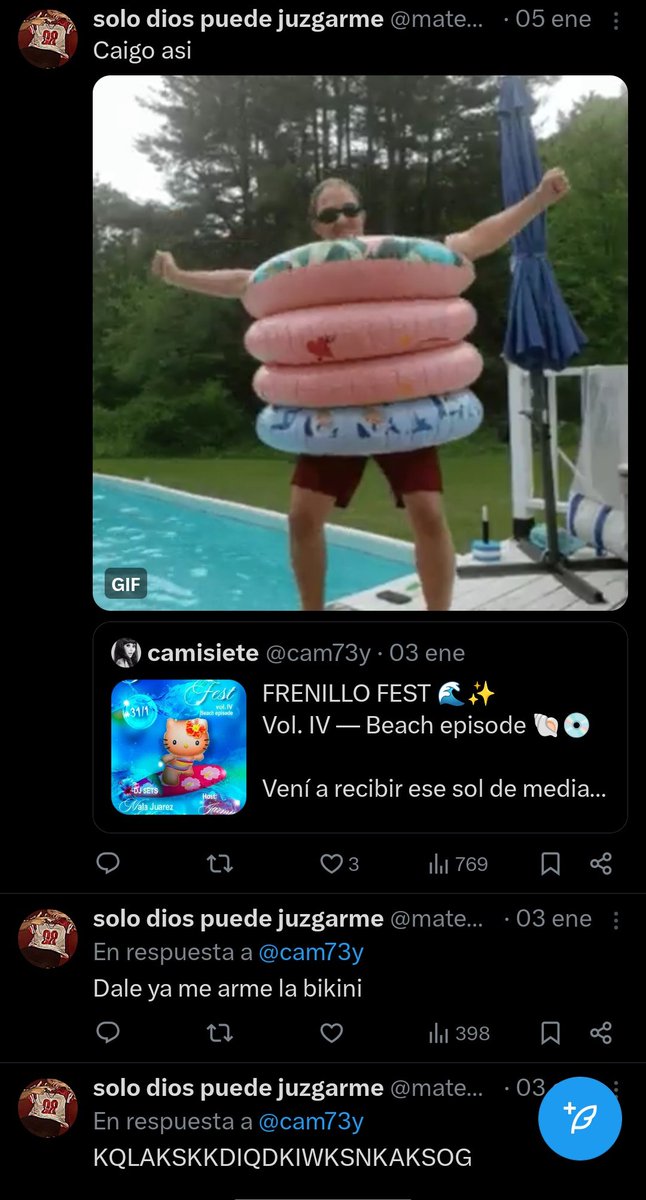 Que decís si tenías unas ganas de venir ajjsjsjajajaja