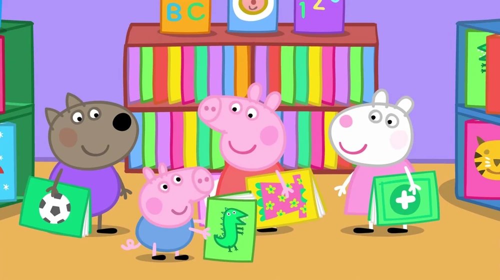 Trijosh1's tweet photo. HAPPY LIBRARY LOVERS MONTH! 📚📚📚
#LibraryLoversMonth #LibraryLoversMonth2026 #HappyLibraryLoversMonth #HappyLibraryLoversMonth2026 @Nickelodeon #Nickelodeon #SpongeBobSquarePants #BubbleGuppies @Hasbro #Hasbro #MyLittlePonyFriendshipIsMagic @channel5_tv #ChannelFive #PeppaPig https://t.co/FTAOQolUn9
