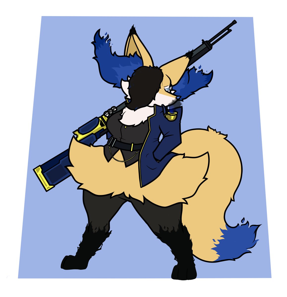 My bullet inevitably flies in the same direction, its trajectory preordained. There are no coincidences.

Drawing that I did some time ago but never uploaded until now :3

#furry #furryart #pokemon #lobotomy_corporation  #projectmoon