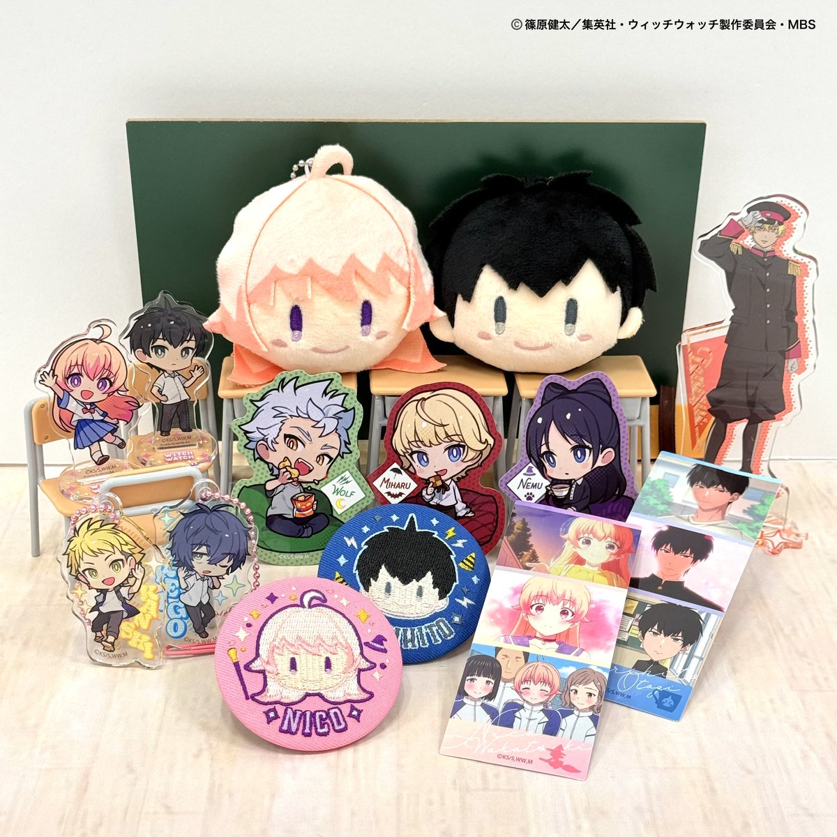 TV アニメ『＃ウィッチウォッチ』のグッズを一部ご紹介～✨ ＼ ニコや