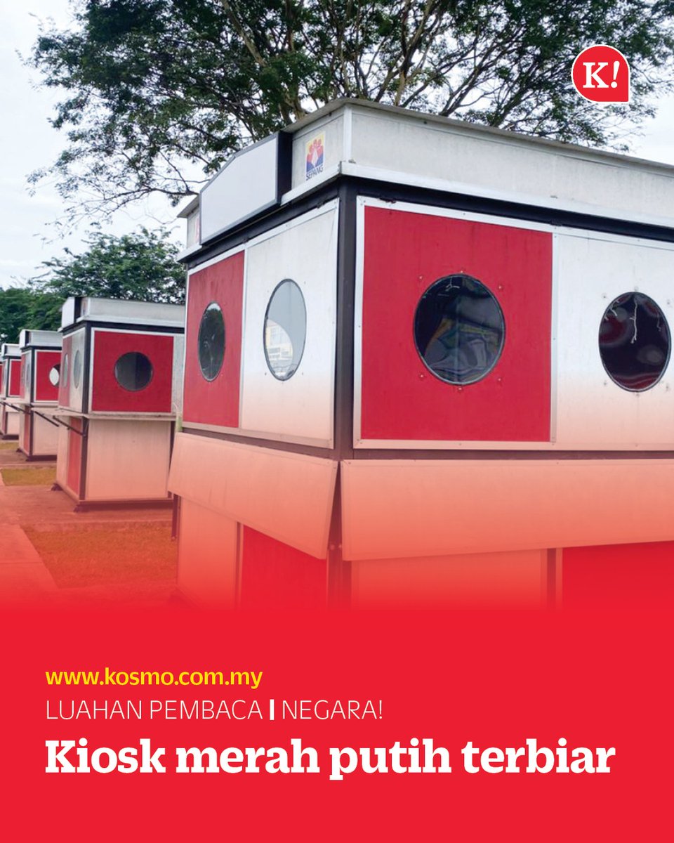 kosmo_online's tweet photo. Sebahagian MyKiosk yang dibina masih tidak disewa peniaga hingga mengakibatkannya terbiar dan berkarat di kawasan Jenderam Hilir, Sepang.

https://t.co/4ZupCPA43v https://t.co/DSoxHVzu4O