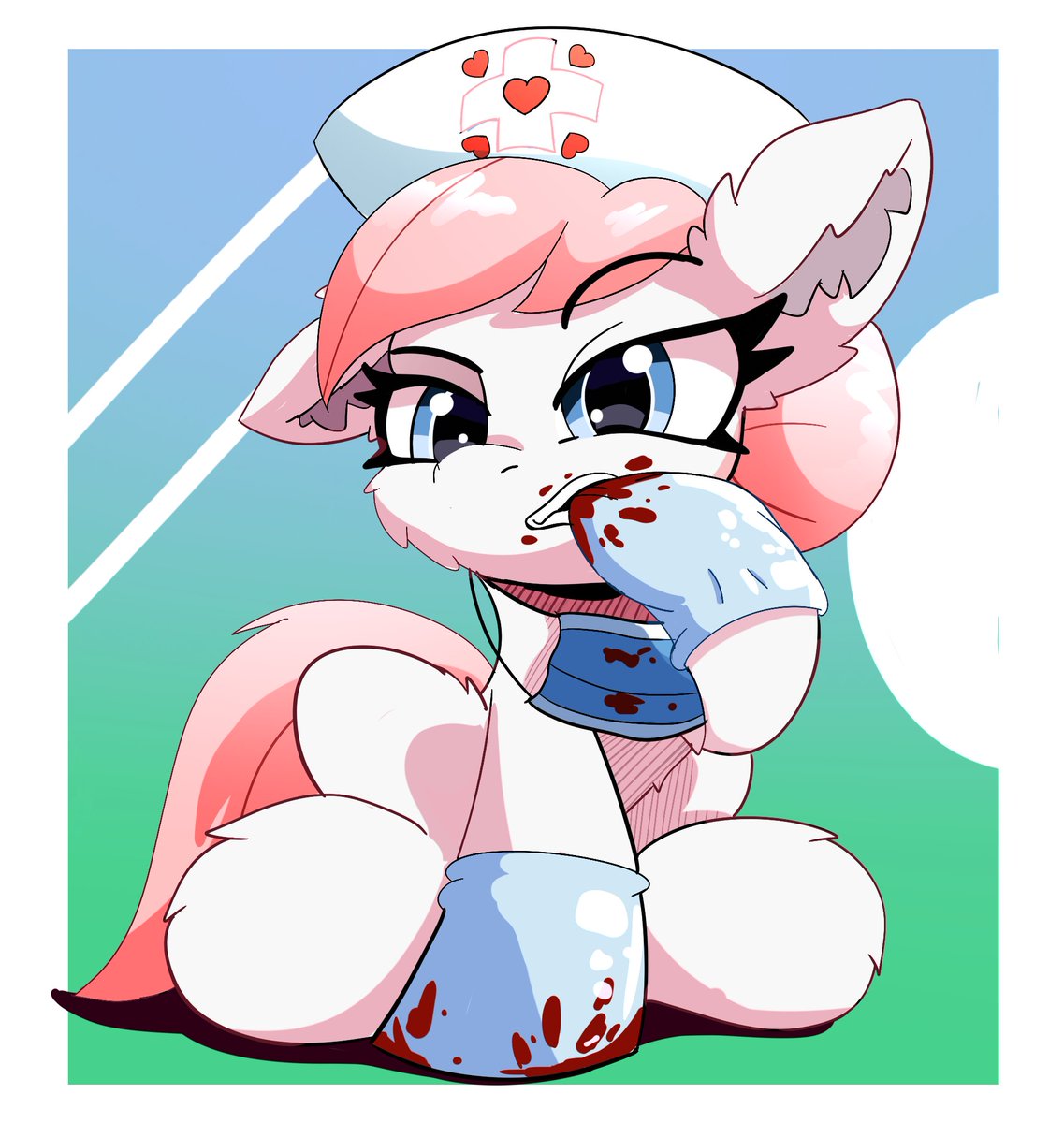 i should be in bed but i want to feel productive so quickish redheart
#mlpfim