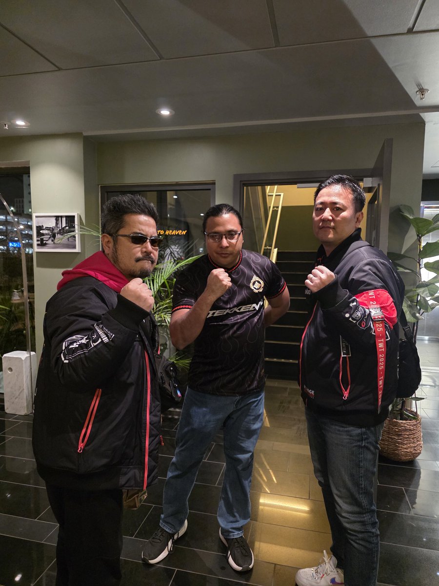 Thanks for all these years building Tekken <a href="/Harada_TEKKEN/">Katsuhiro Harada</a>. And Thanks for continuing the new journey with this franchise <a href="/nkt_dreamer/">Kohei Ikeda（Nakatsu）</a> .
