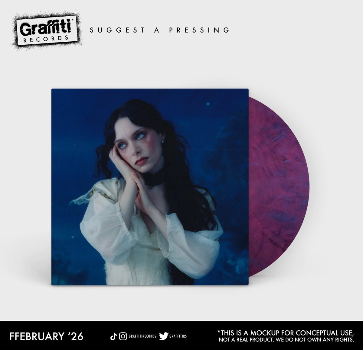 GraffitiRS's tweet image. SUGGEST A PRESSING:
Holly Humberstone - Cruel World

#SuggestAPressing @HolHumberstone