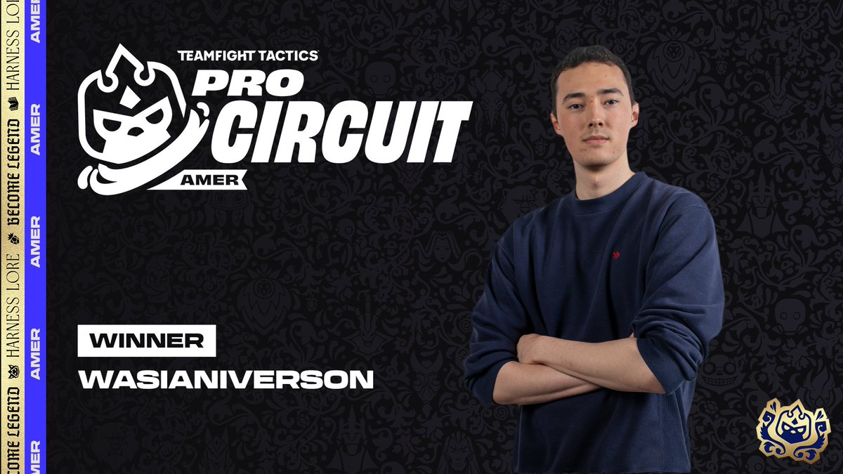 History has been made! 🔖

<a href="/wasianiverson/">Wasianiverson</a> just became the FIRST tactician ever to win TWO #TFTProCircuit Cups back-to-back, and is AMER Bilgewater Cup champion! 👑 

Congratulations on a well deserved victory, and see you at the #TFTCrown!
