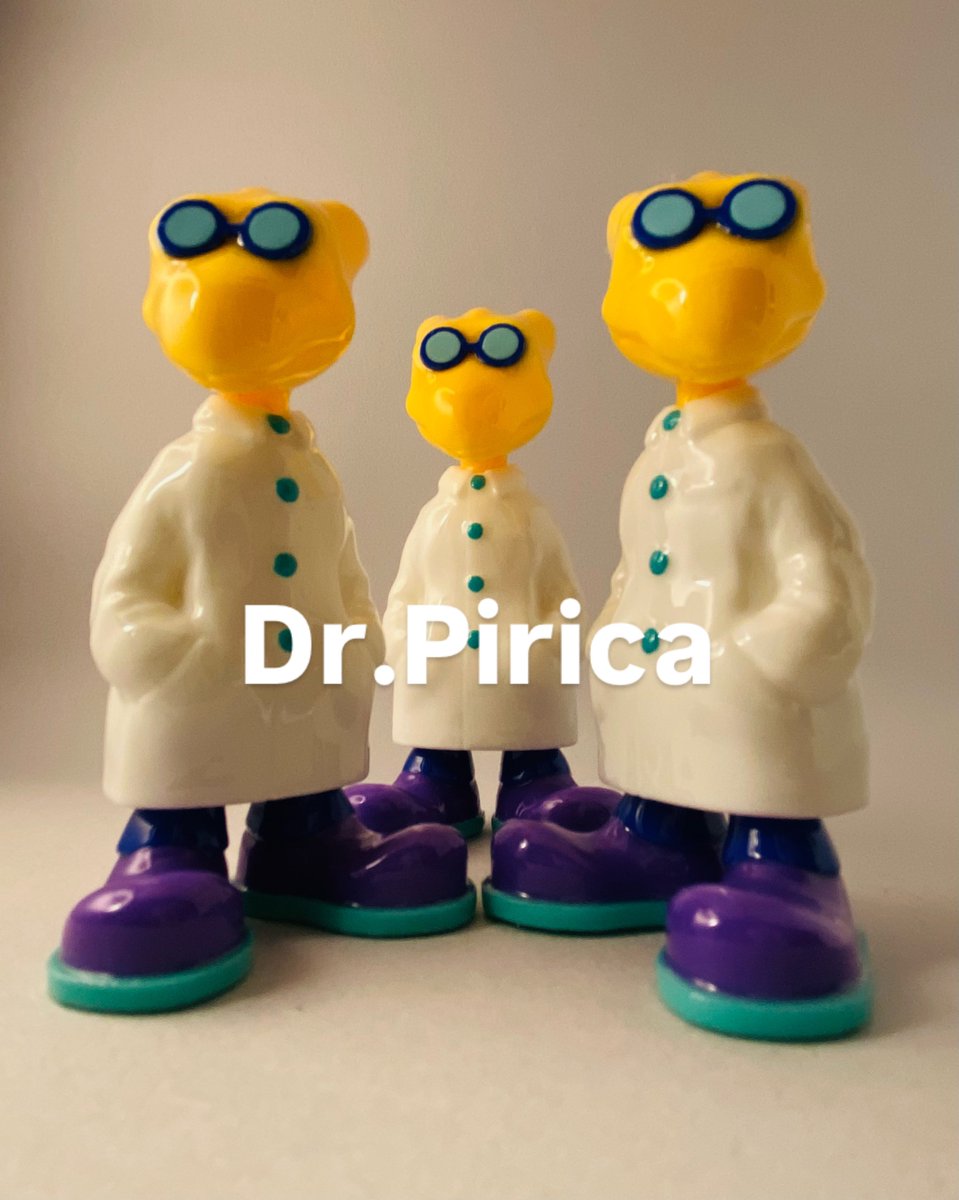 Futureman_3's tweet photo. Dr.Pirica
#ワンフェス2026w 

ブースNo.1-29-06
宜しくお願い致しま〜〜〜す‼️

ババ〜〜〜ン‼️

#designerstoy #arttoy #3dprinted #ソフビ https://t.co/MY9VVh7Ah4