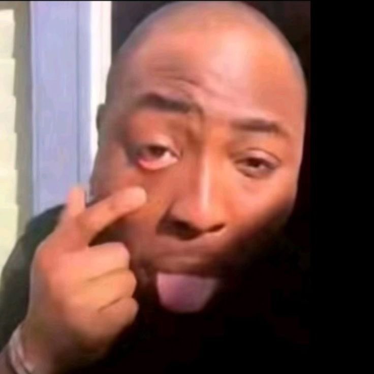 Omo, so Davido delay don finally turn Denial oh 😂