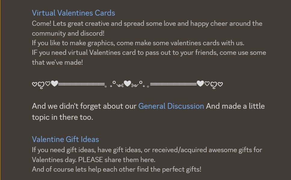 TheRPDirectory's tweet photo. Our February events are now live. Come check them out!
https://t.co/TrDIKTlIBK

#discordroleplay #discordrp #discordcommunity #discordserver https://t.co/HJyUDP2L1l
